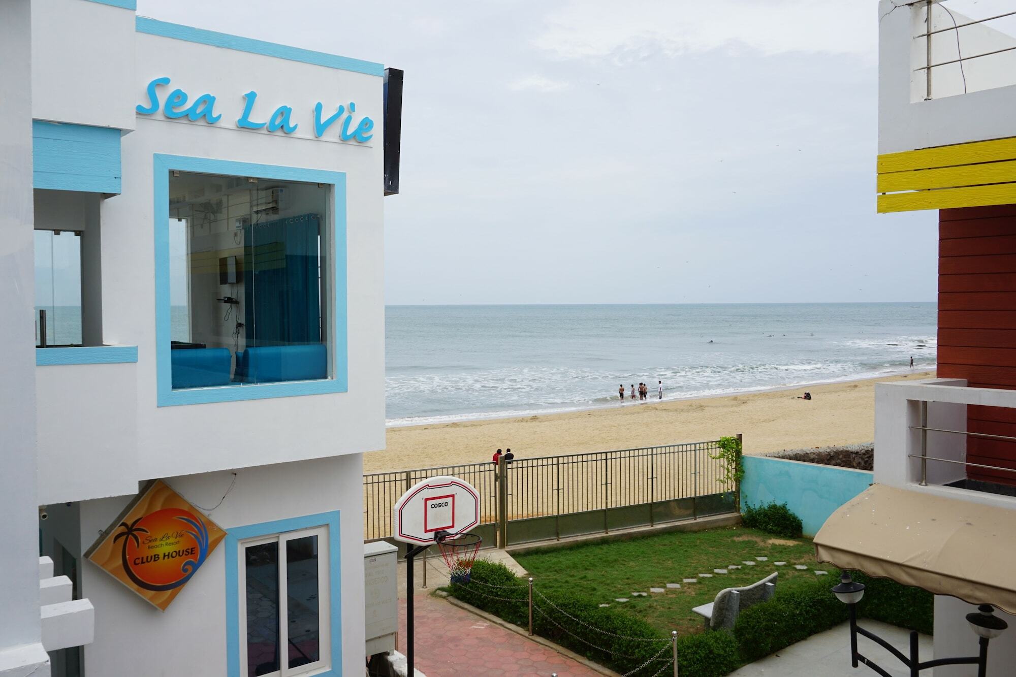 Sea La Vie Covelong Beach Resort Kelambākkam Exteriör bild